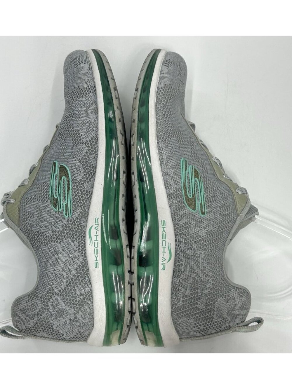 Skechers Skech Air Element Sneakers Shoes Women's Size 7.5 Gray Floral Running - Picture 7 of 10